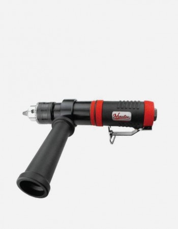 Industrial 1/2"  Straight Inline Drill, 800 Rpm, Side Handle