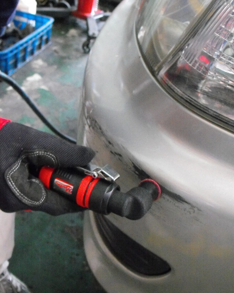 New Industrial 1"  Right Angle Roloc Sander with Roloc Quick Change Disc Holder - 16500 Rpm