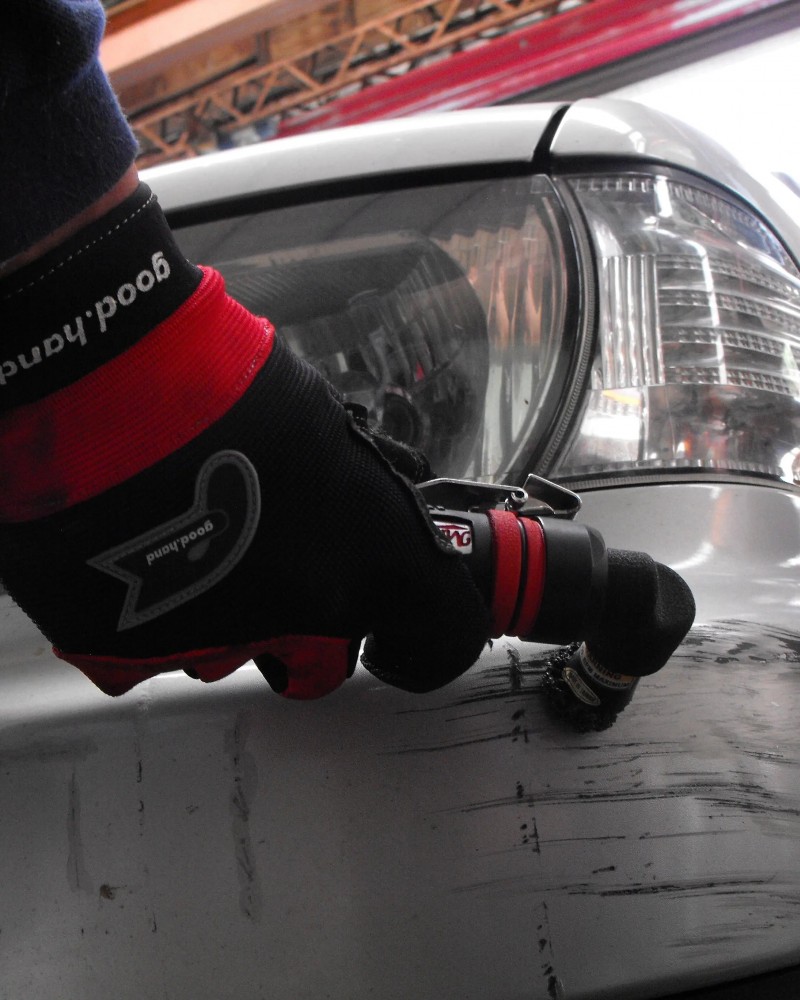 New Industrial 1"  Right Angle Roloc Sander with Roloc Quick Change Disc Holder - 16500 Rpm