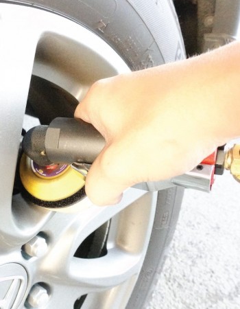 3"  Right Angle Gear Polisher And Buffer Set - Planetary Gear Set - 3000 Rpm