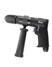 1/2 Inch Heavy-Duty Air Reversible Drill with Keyless Chuck - 450 rpm - 0.5HP