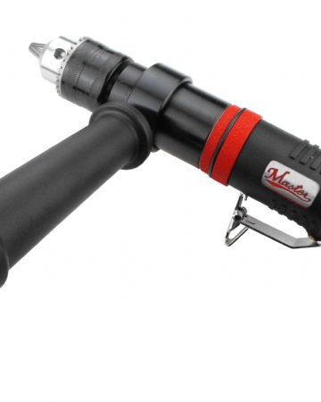 Industrial 1/2"  Straight Inline Drill, 350 Rpm, Side Handle