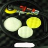 3"  Pad Low Profile Right Angle Mini Air Polisher Set, 4000 Rpm